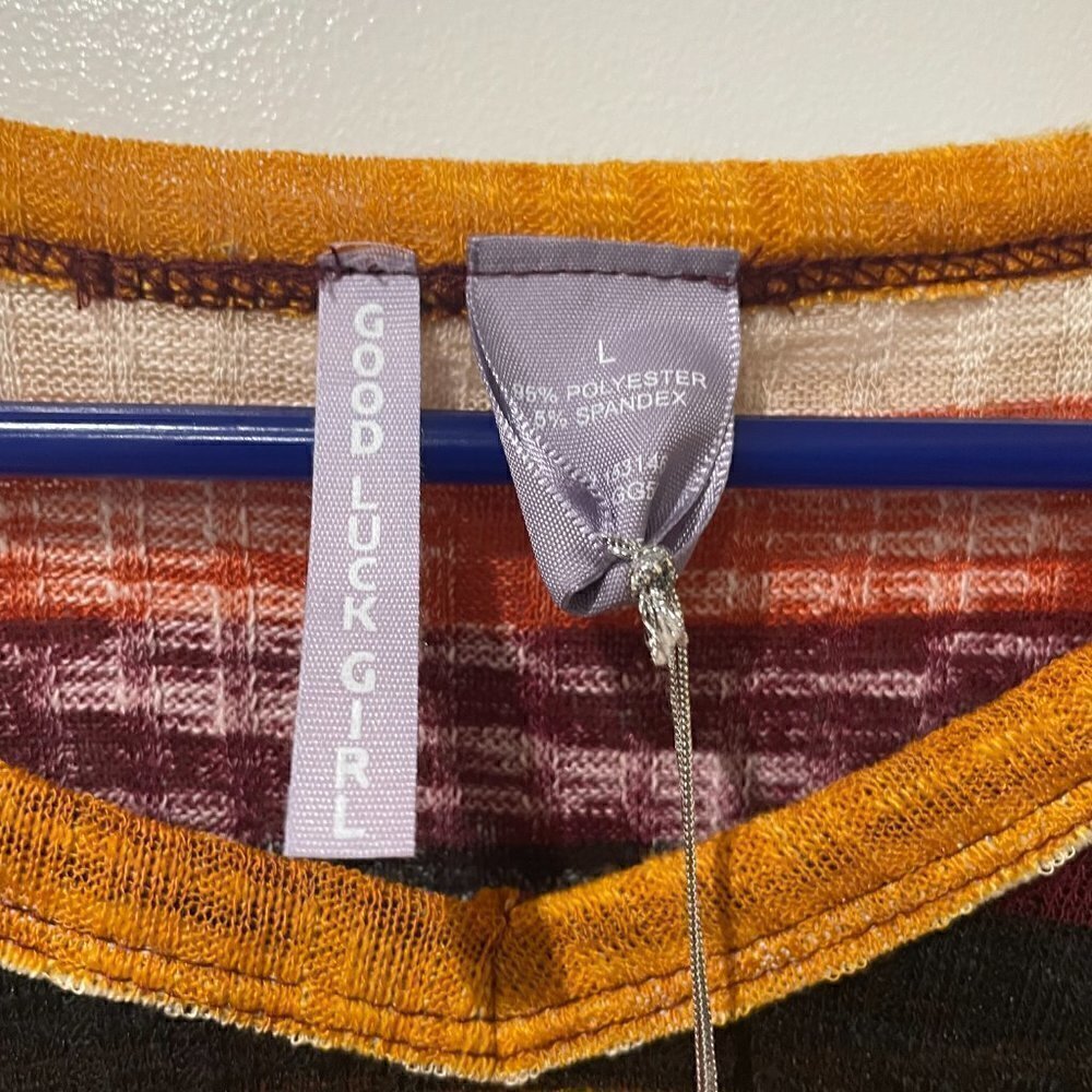 Good Luck Girl Striped Tee - Picture 4 of 4